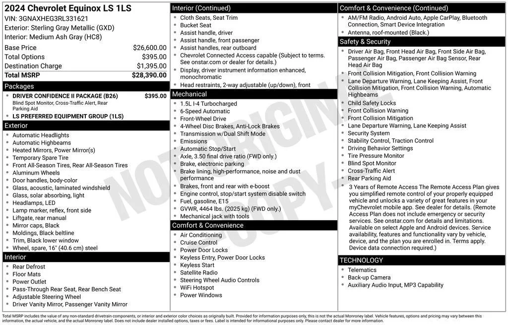 2024 Chevrolet Equinox LS photo 6