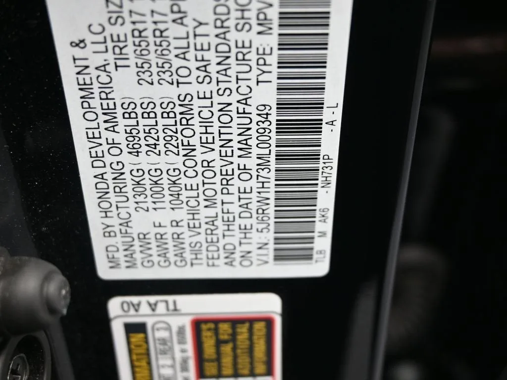2021 Honda CR-V Special Edition photo 9