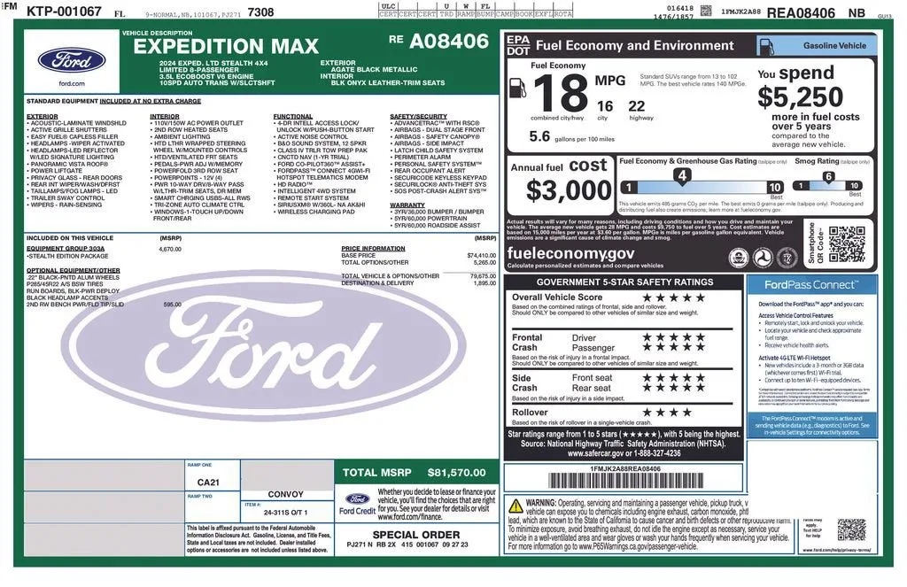 2024 Ford Expedition Max Limited photo 6