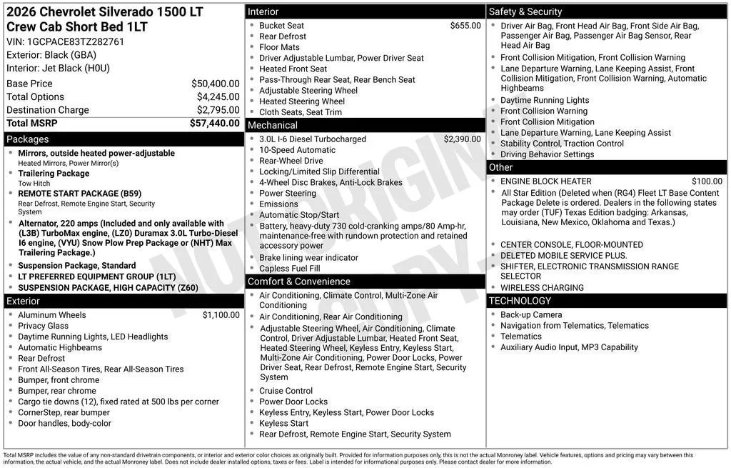 2026 Chevrolet Silverado 1500 LT photo 6