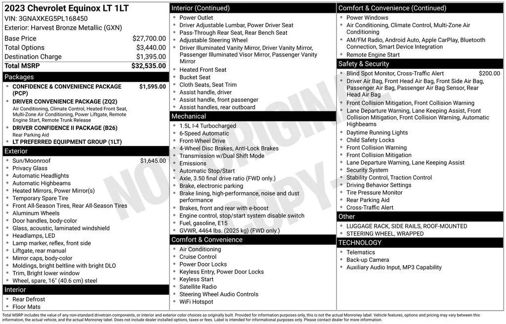 2023 Chevrolet Equinox LT photo 6