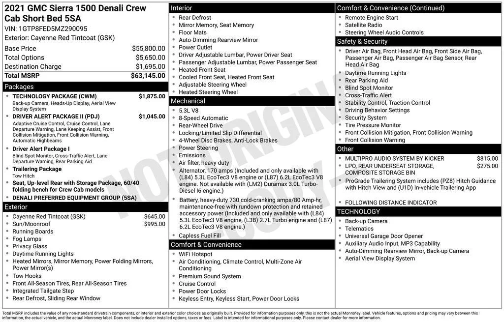 2021 GMC Sierra 1500 Denali photo 6