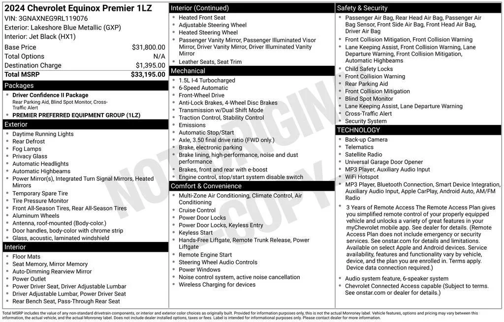 2024 Chevrolet Equinox Premier photo 6