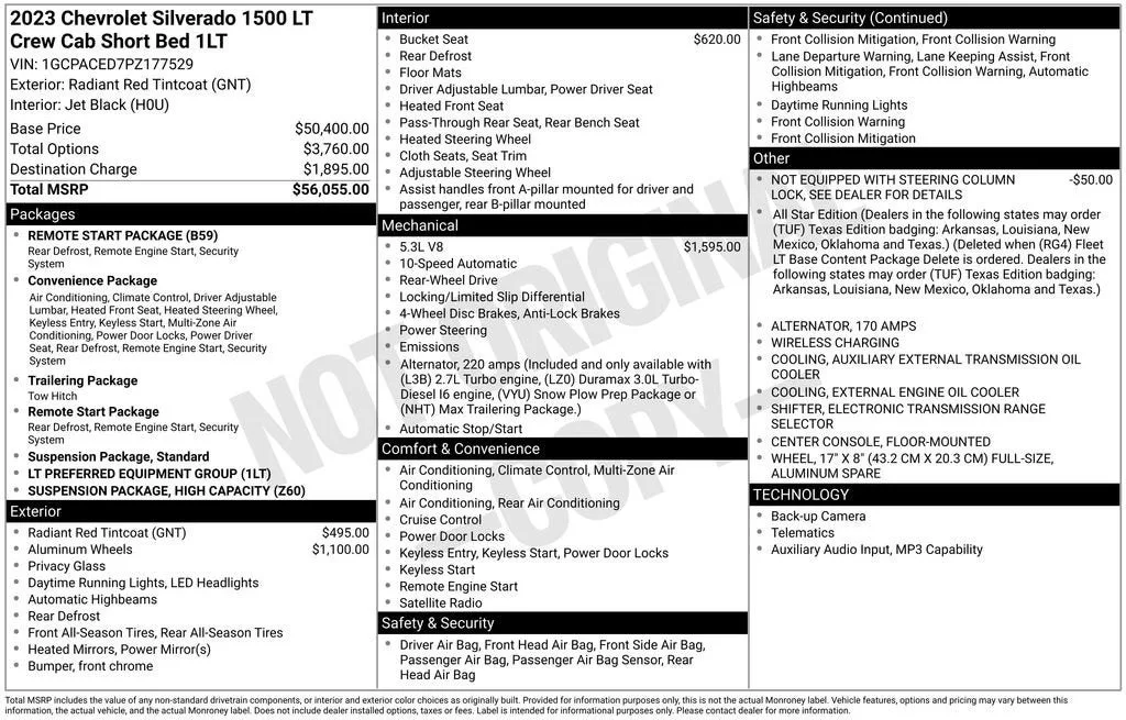 2023 Chevrolet Silverado 1500 LT photo 6