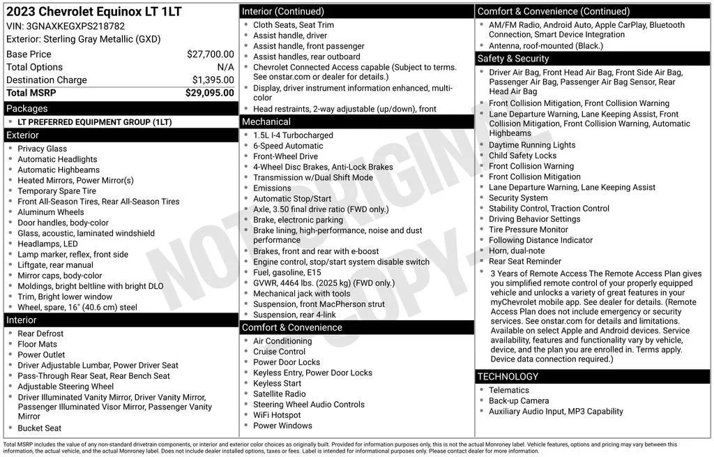 2023 Chevrolet Equinox LT photo 6