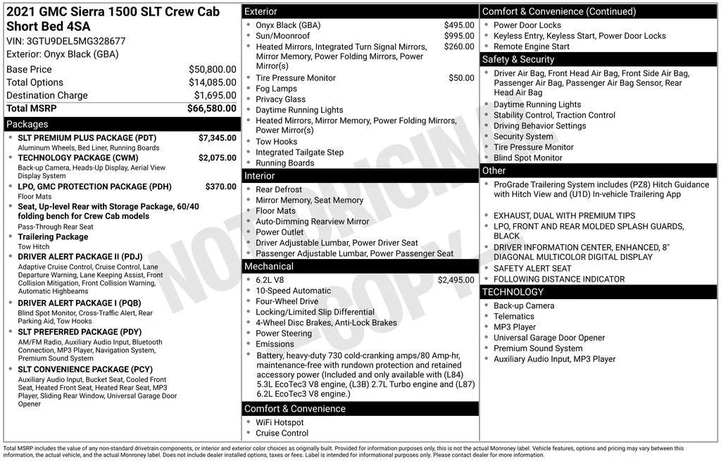 2021 GMC Sierra 1500 SLT photo 6