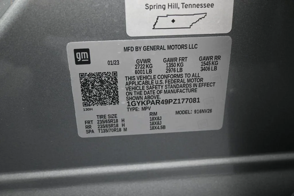 2023 Cadillac XT6 Luxury photo 9