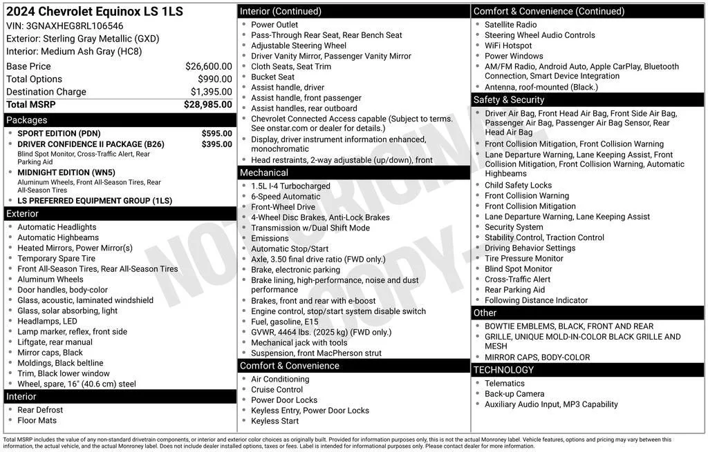 2024 Chevrolet Equinox LS photo 6