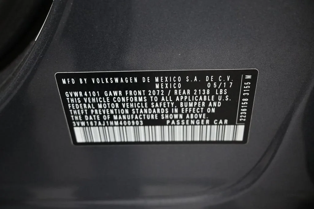 2017 Volkswagen Jetta 1.4T S photo 9