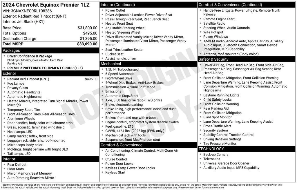 2024 Chevrolet Equinox Premier photo 6