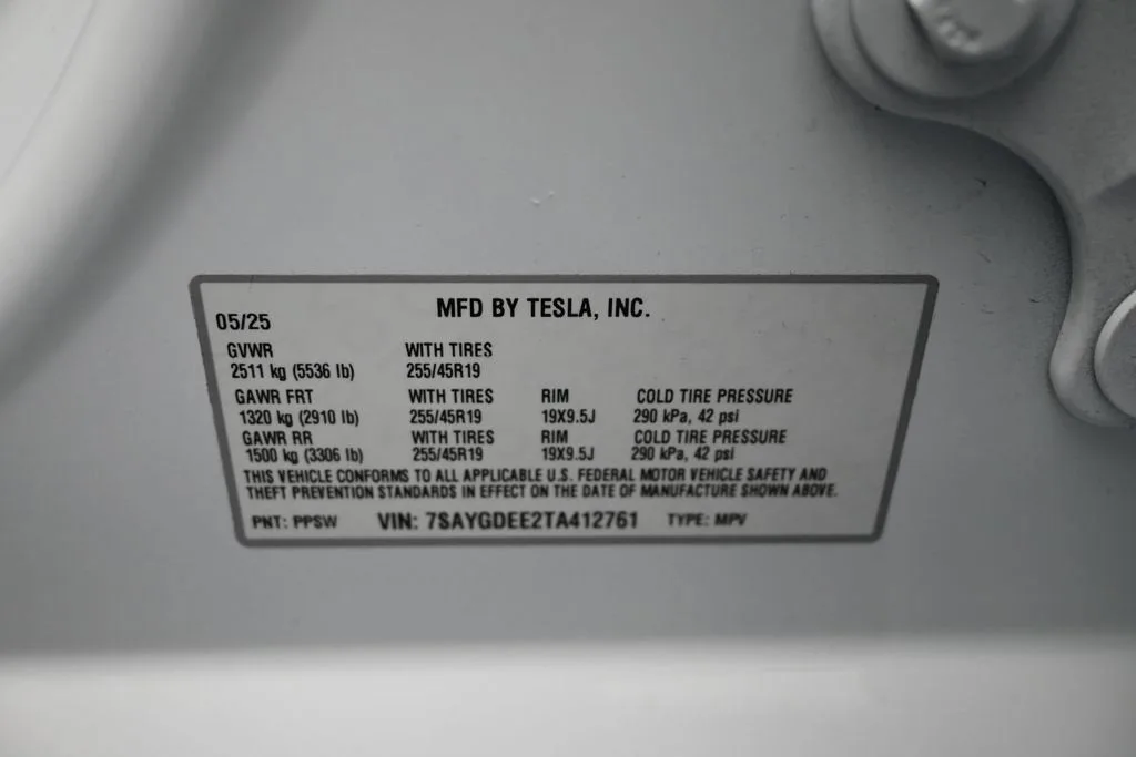 2026 Tesla Model Y Long Range Launch Series photo 9