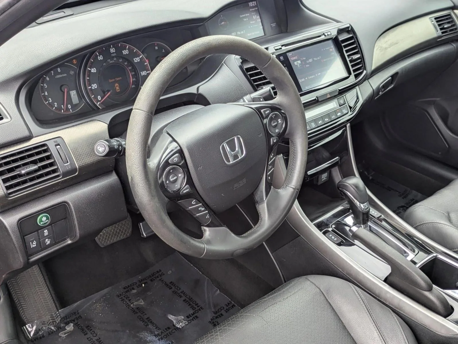 2016 Honda Accord Coupe EX-L CVT PZEV with Navigation and Honda Sensing photo 10