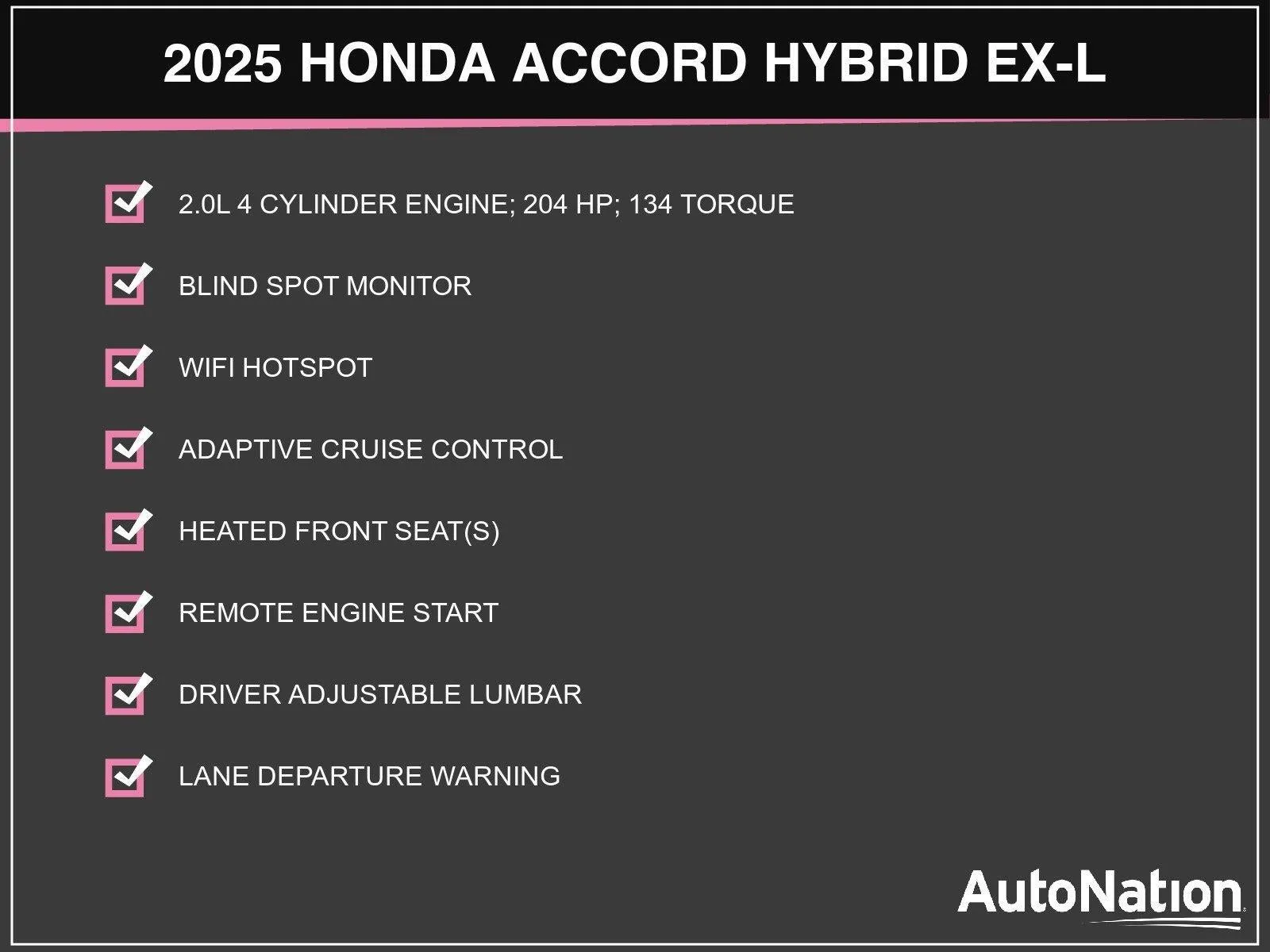 2025 Honda Accord Hybrid EX-L photo 3
