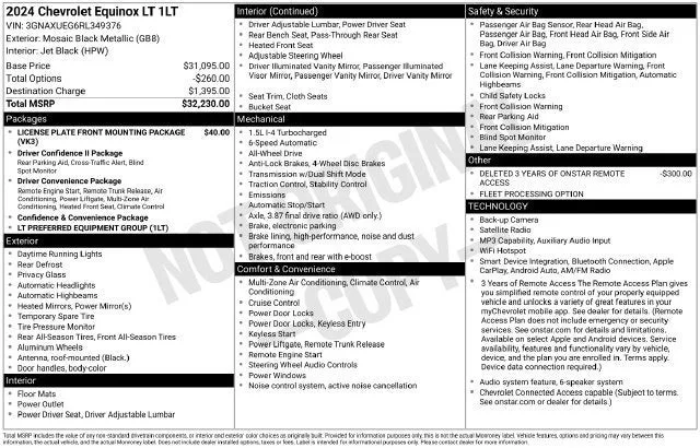 2024 Chevrolet Equinox LT photo 7