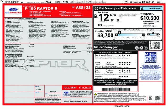 2023 Ford F-150 Raptor photo 7