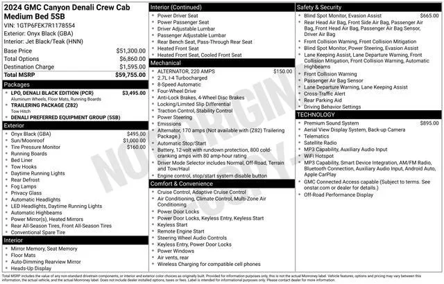 2024 GMC Canyon Denali photo 7