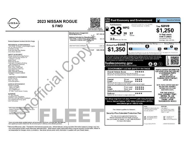 2023 Nissan Rogue S photo 2