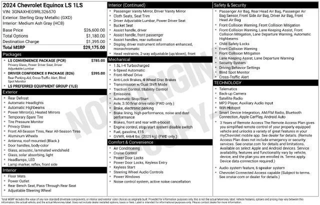 2024 Chevrolet Equinox LS photo 7
