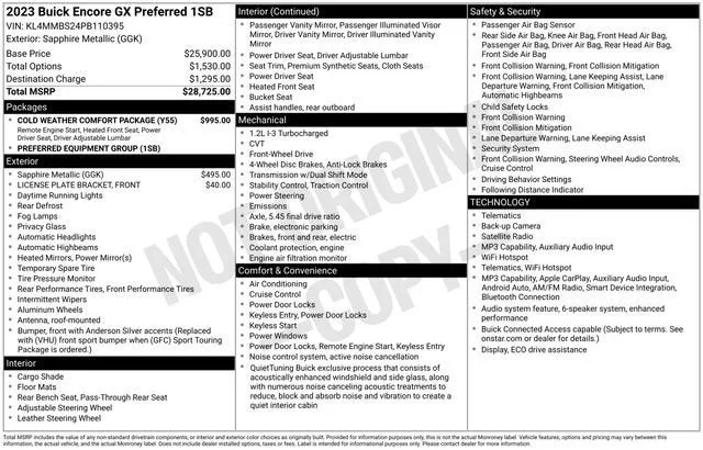 2023 Buick Encore GX Preferred photo 7