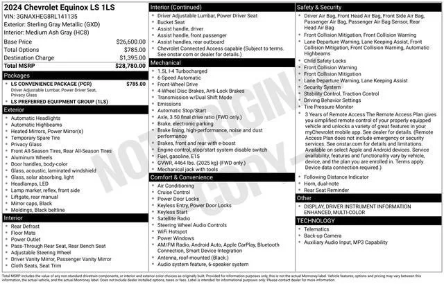 2024 Chevrolet Equinox LS photo 7