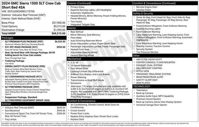 2024 GMC Sierra 1500 SLT photo 7
