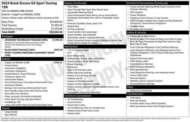 2024 Buick Encore GX Sport Touring photo 7