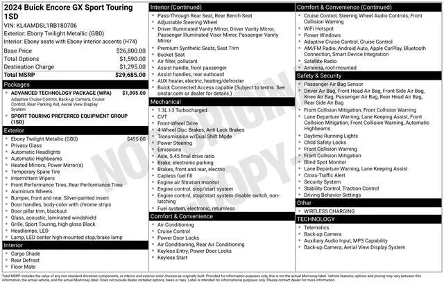 2024 Buick Encore GX Sport Touring photo 7