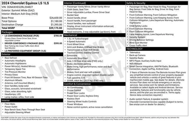 2024 Chevrolet Equinox LS photo 7