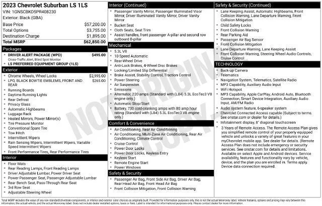 2023 Chevrolet Suburban LS photo 2