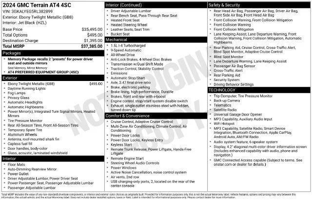2024 GMC Terrain AT4 photo 2