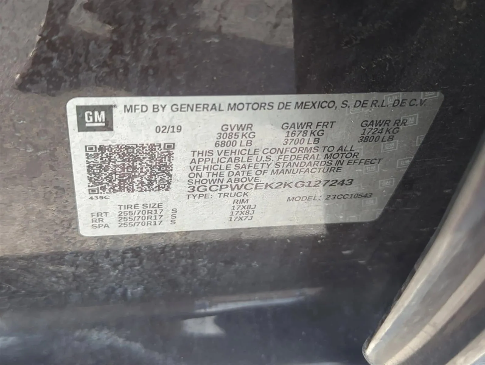 2019 Chevrolet Silverado 1500 Crew Cab Short Box 2-Wheel Drive LT photo 2