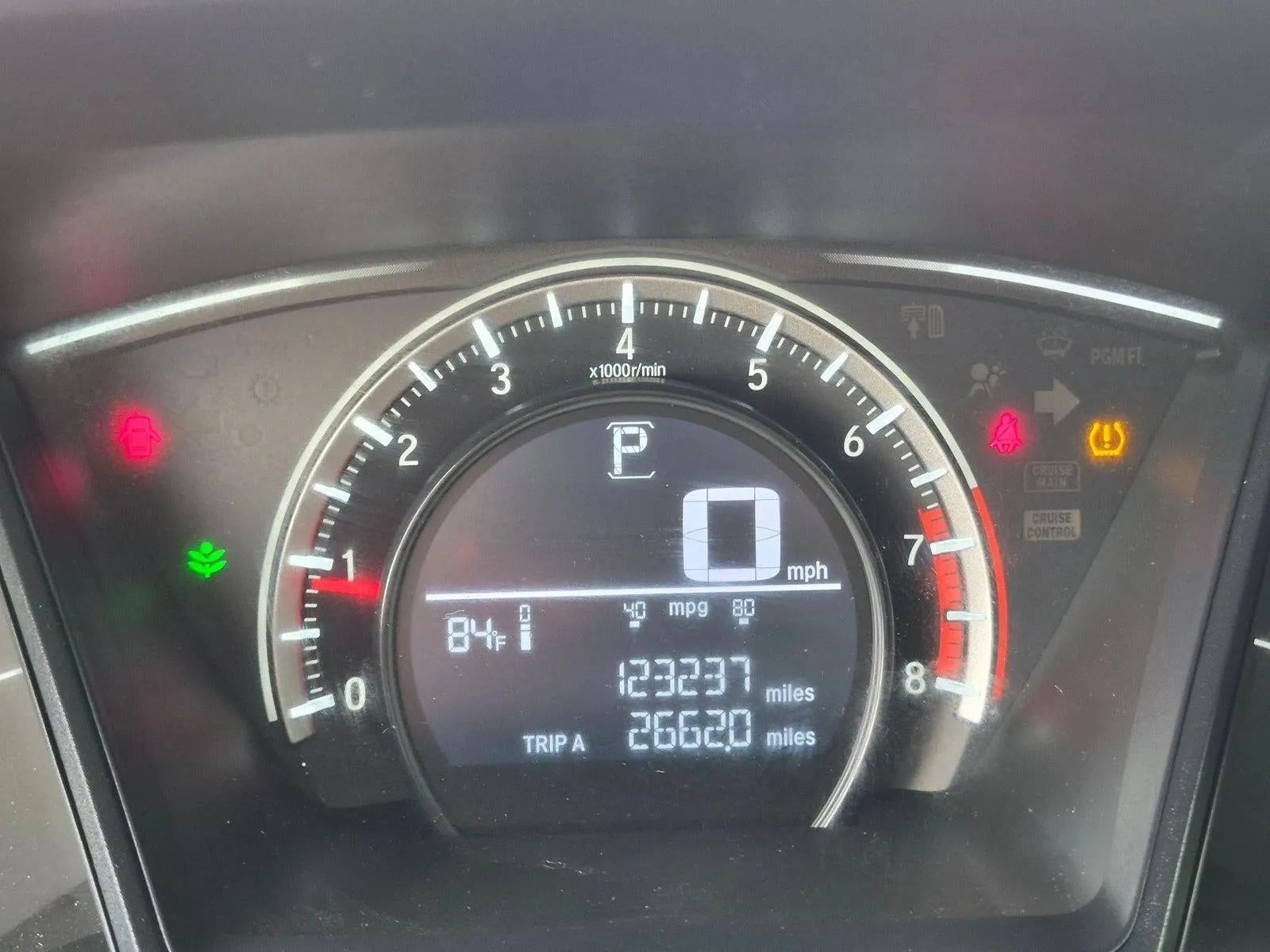 2016 Honda Civic Sedan LX CVT photo 10
