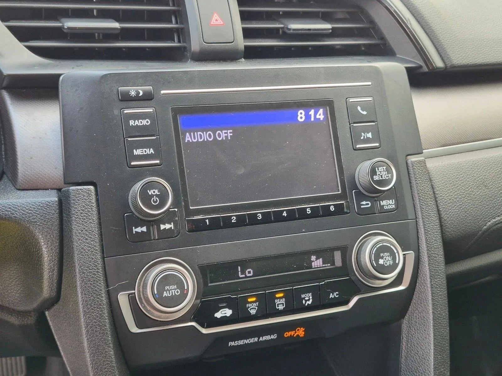 2016 Honda Civic Sedan LX CVT photo 12