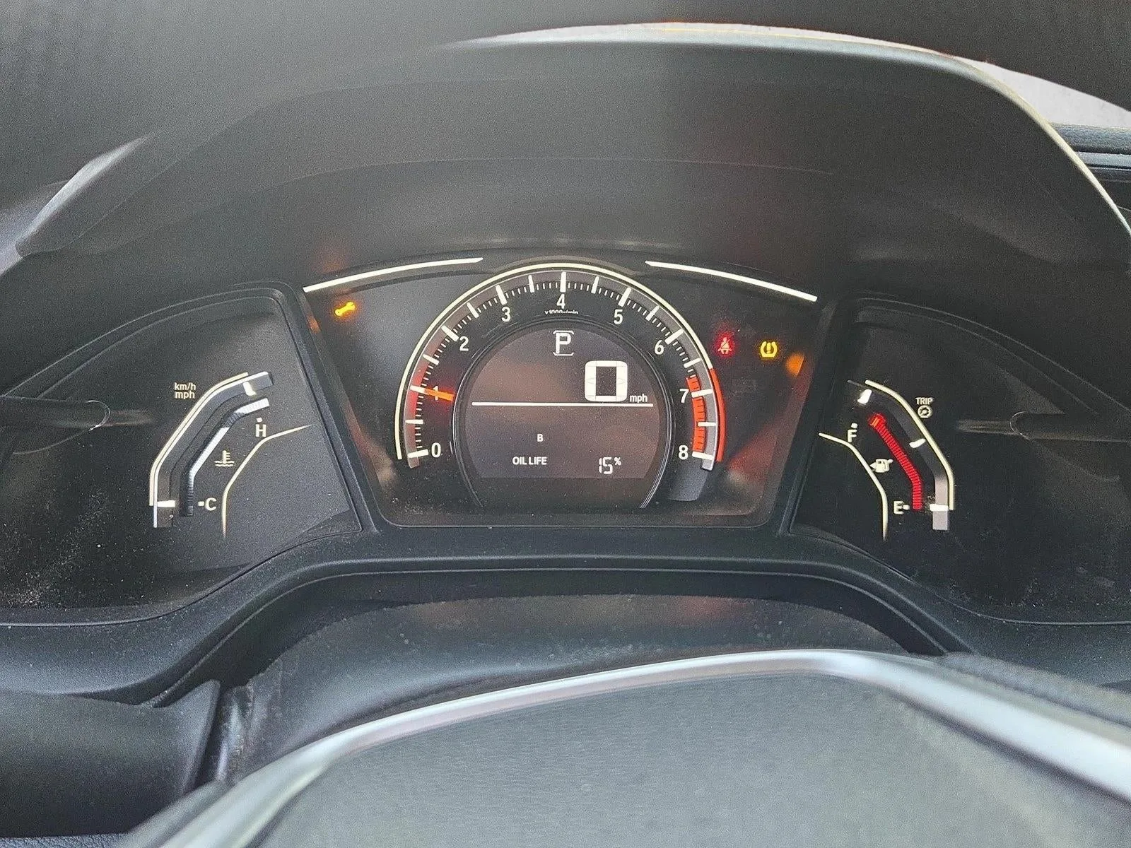 2018 Honda Civic Coupe LX-P CVT photo 9