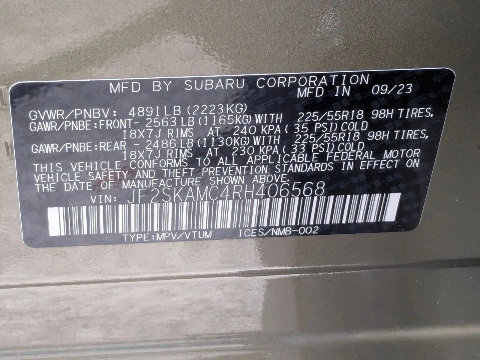 2024 Subaru Forester Touring photo 25