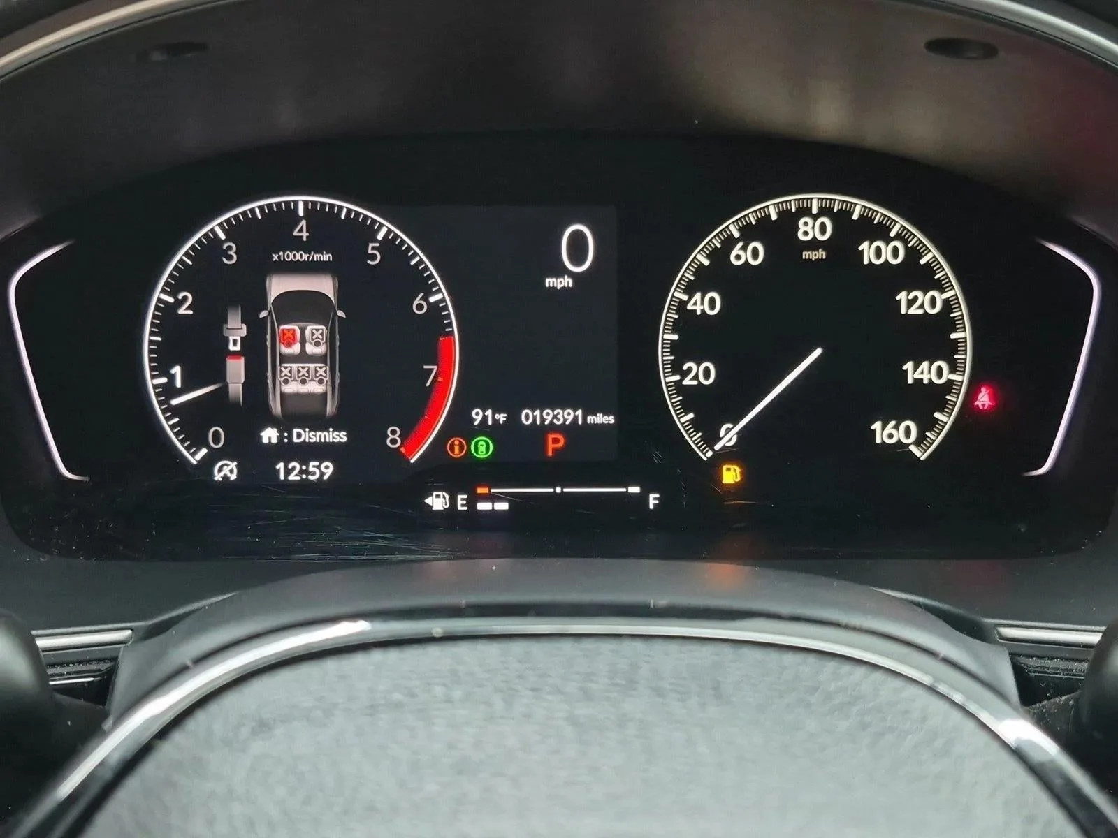 2023 Honda Civic Hatchback EX-L w/o BSI photo 10