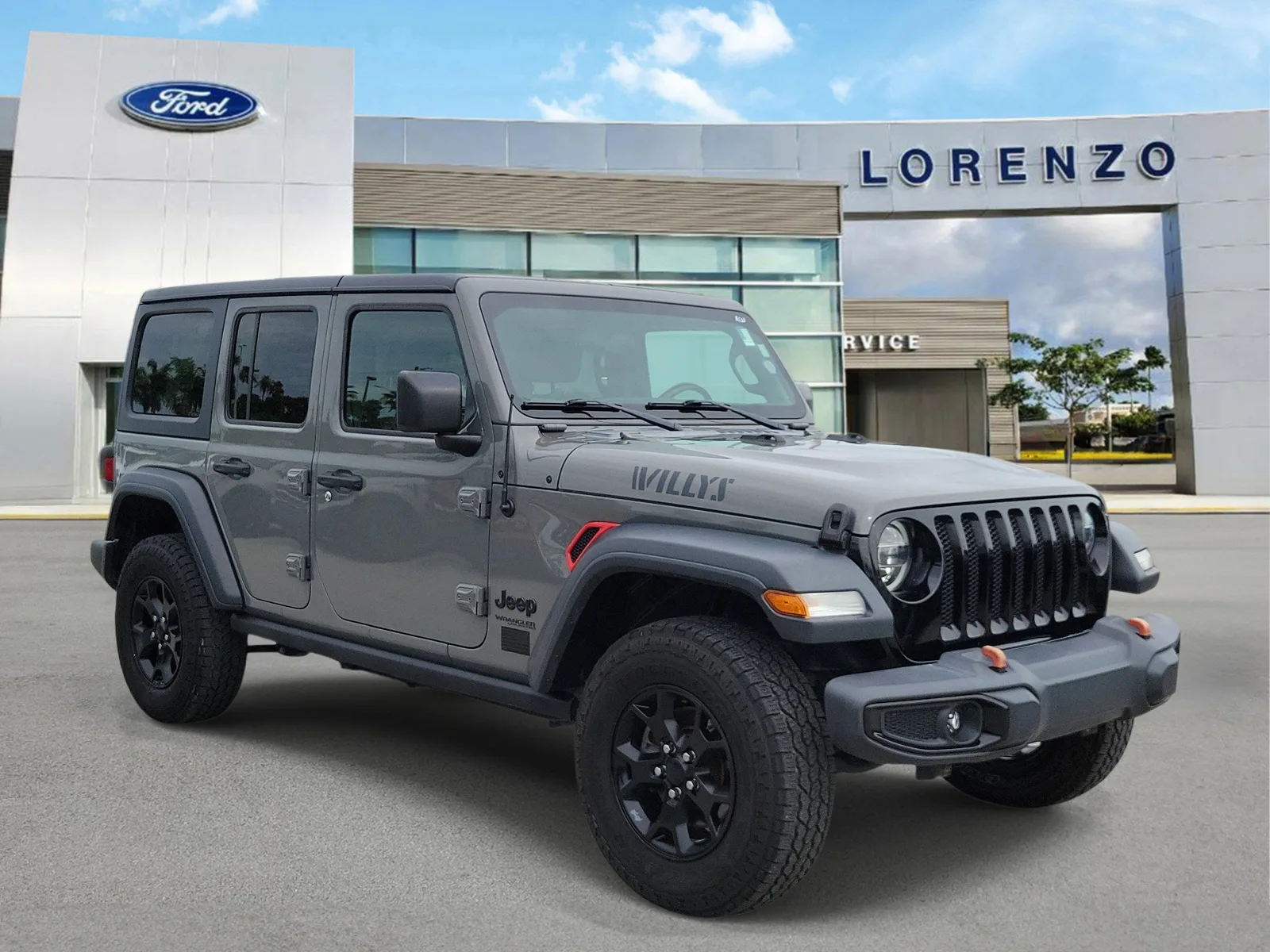 2020 Jeep Wrangler Unlimited Willys 4WD Diesel photo 3