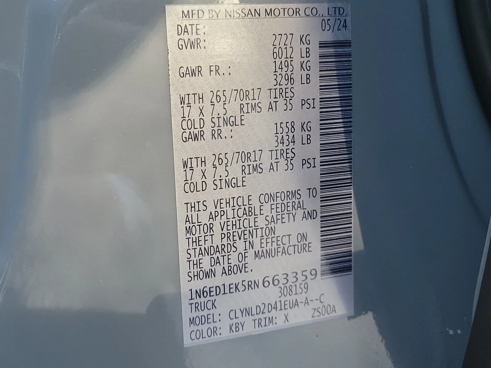 2024 Nissan Frontier PRO-4X 4WD photo 32