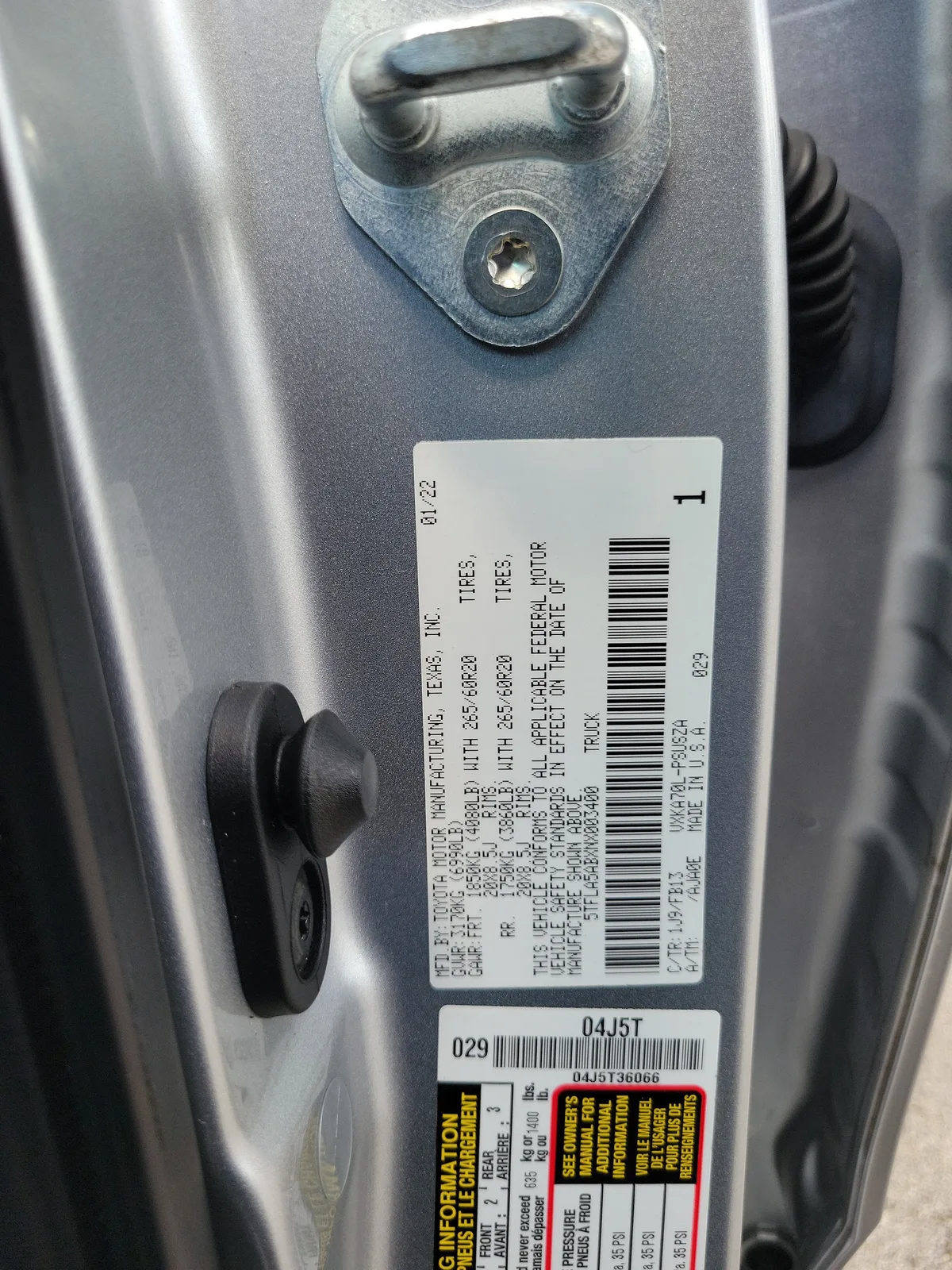 2022 Toyota Tundra 2WD SR5 photo 27