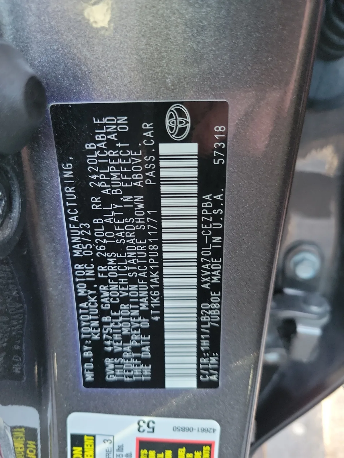 2023 Toyota Camry XSE photo 29