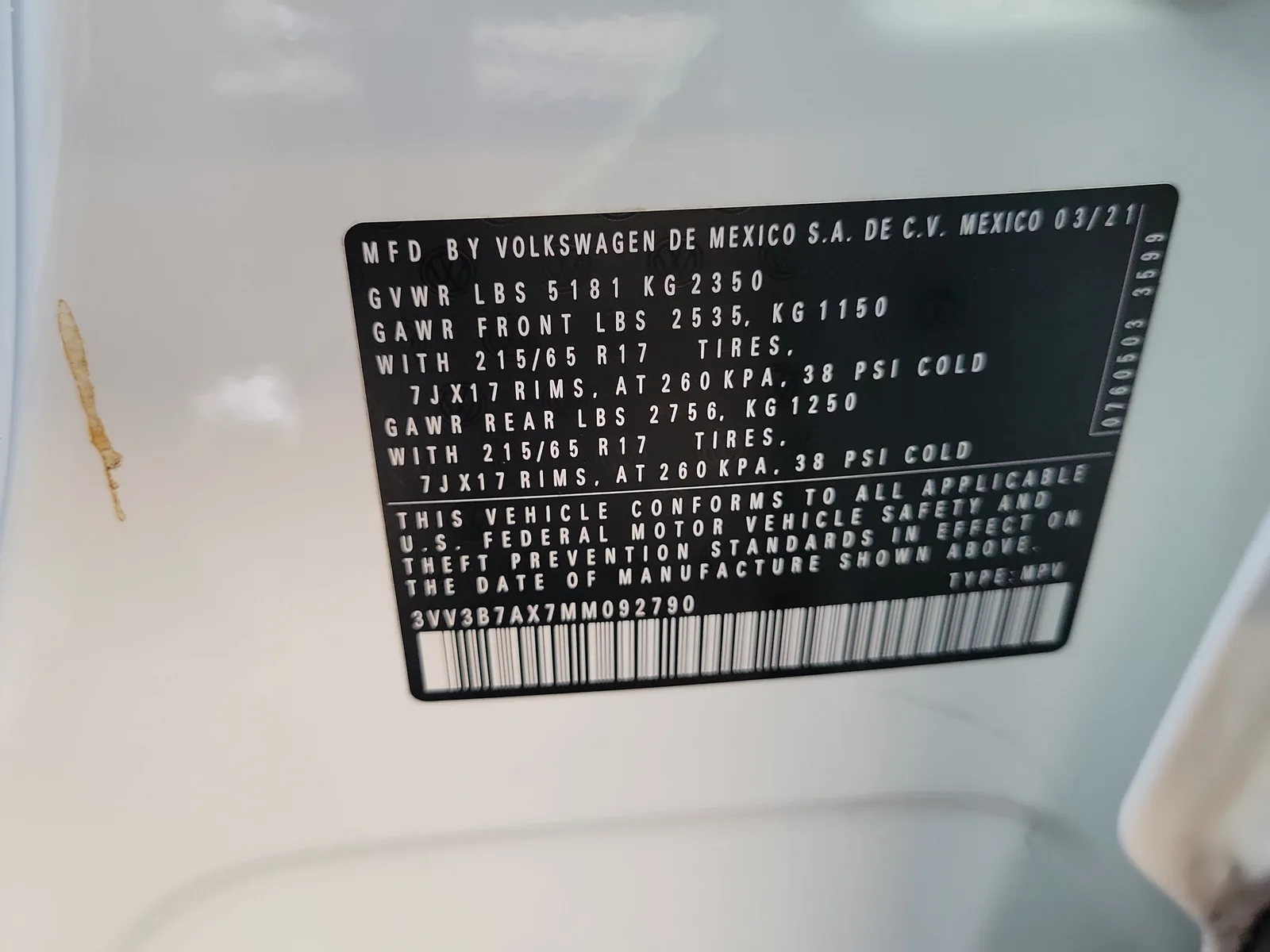 2021 Volkswagen Tiguan SE photo 26