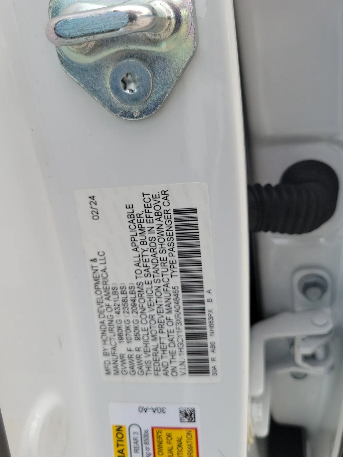 2024 Honda Accord Sedan EX photo 29
