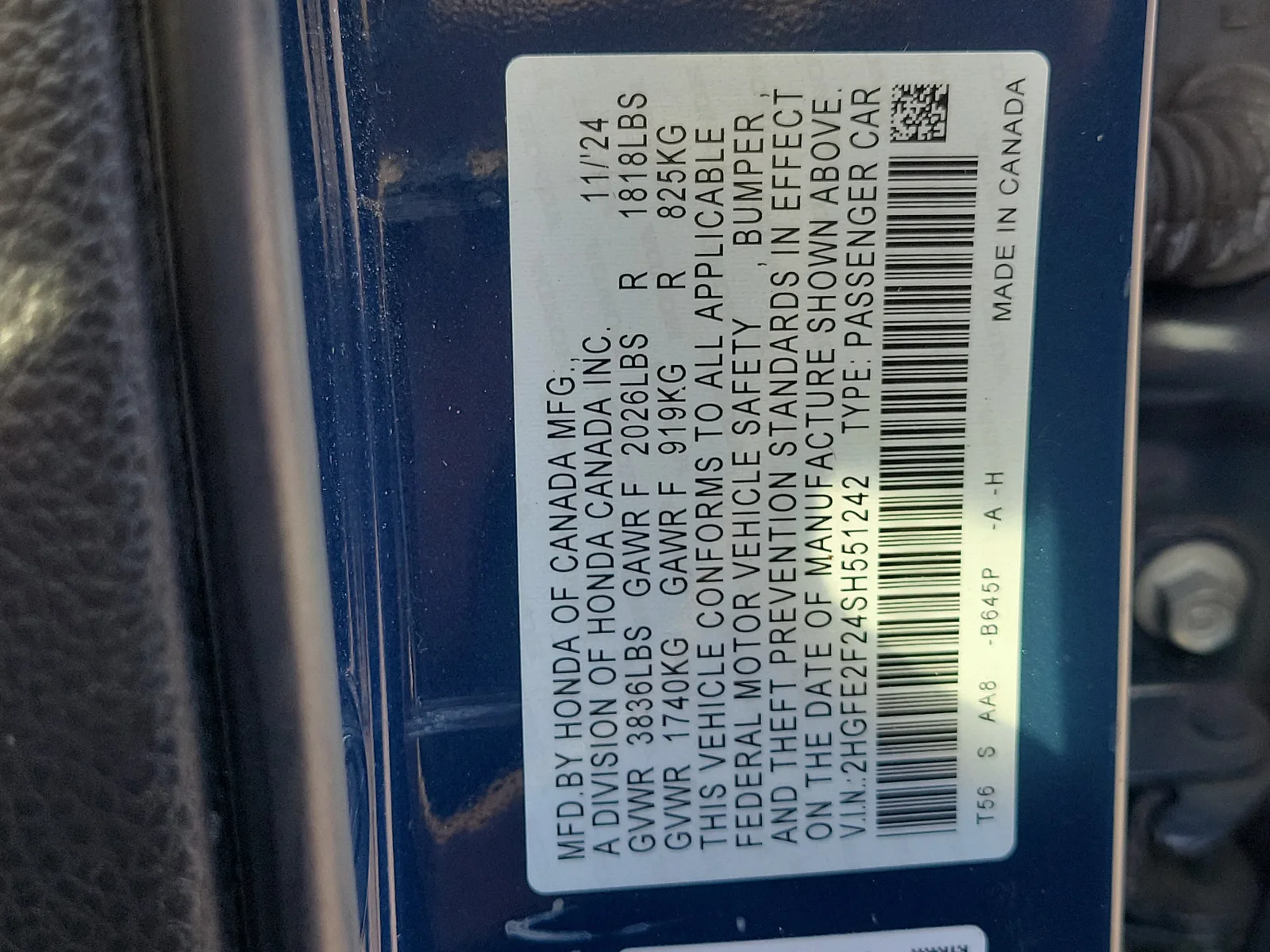 2025 Honda Civic Sedan LX photo 35