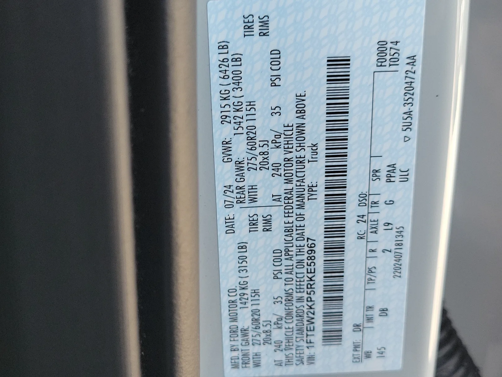2024 Ford F-150 STX photo 33