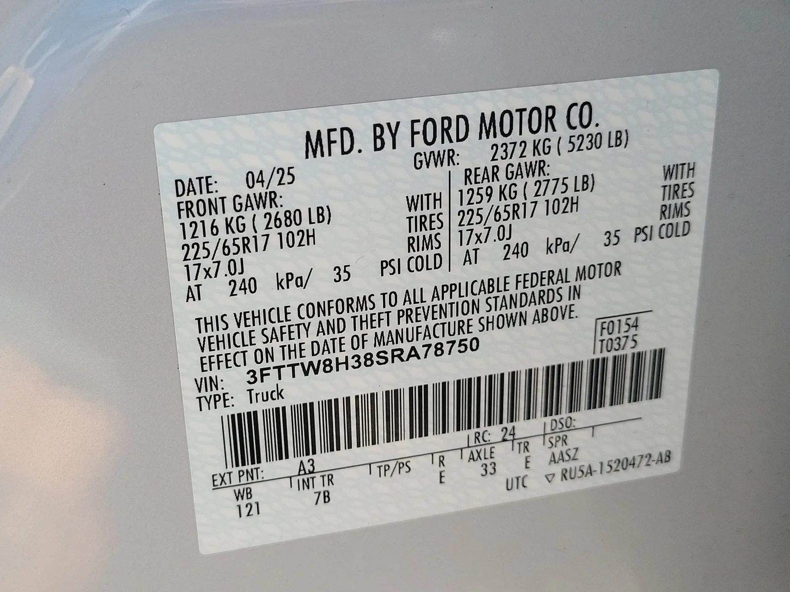 2025 Ford Maverick XLT photo 33