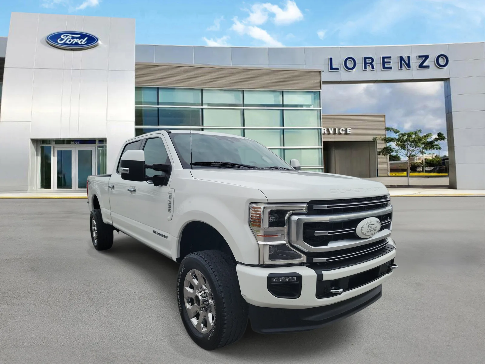 2022 Ford Super Duty F-350 SRW Platinum 4WD Diesel photo 3