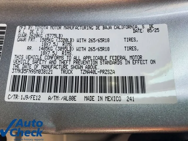 2025 Toyota Tacoma 2WD SR5 photo 26