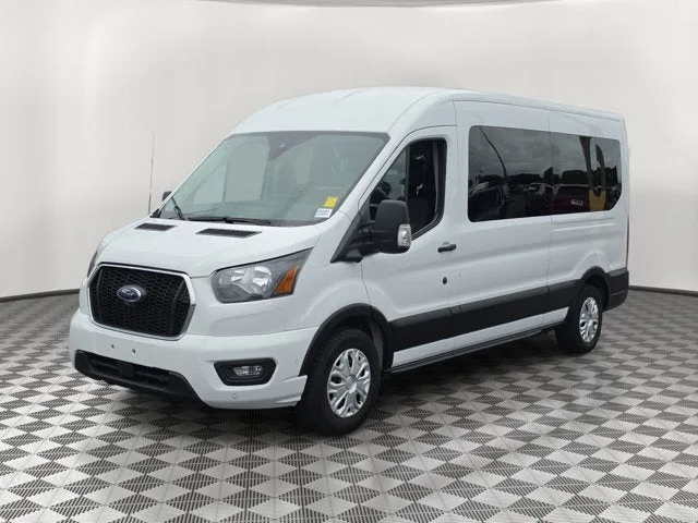 2023 Ford Transit-350 XLT MR 15 Passenger photo 3