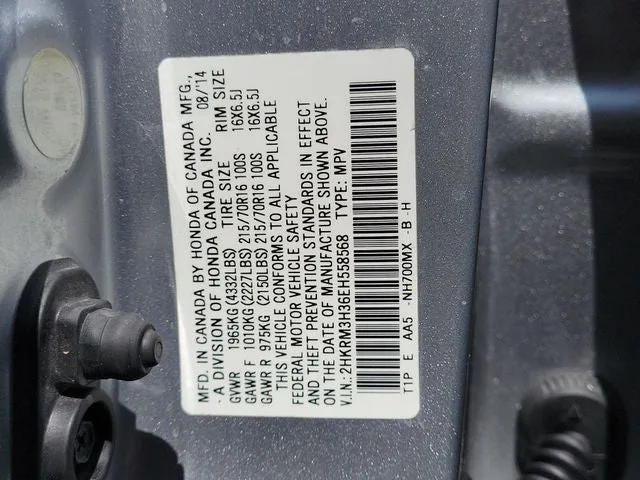 2014 Honda CR-V LX photo 30