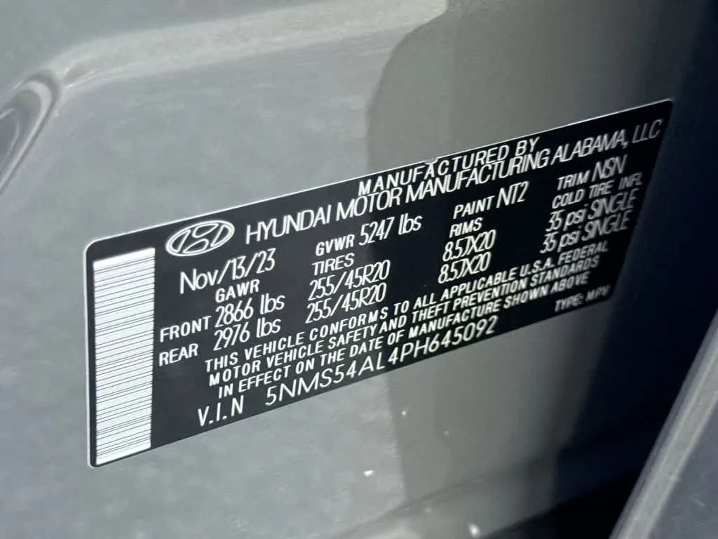 2023 Hyundai Santa Fe Calligraphy photo 29